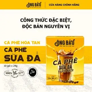 CÀ PHÊ SỮA ĐÁ HÒA TAN - 49.000 ₫ tại Cà Phê Ông Bầu - Bửu Long