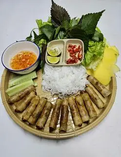 Bánh tráng cuốn Chả Ram - 85.000 ₫ tại TiNa - Nem Nướng Nha Trang, Bún Đậu & Bánh Tráng Thịt Luộc - Lê Thị Hồng