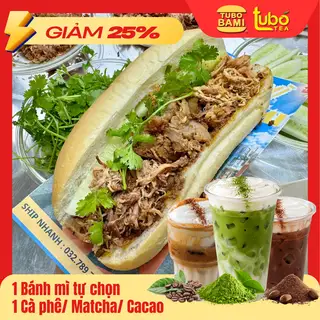 Hình ảnh COMBO Bánh Mì tự chọn + Cà Phê tự chọn