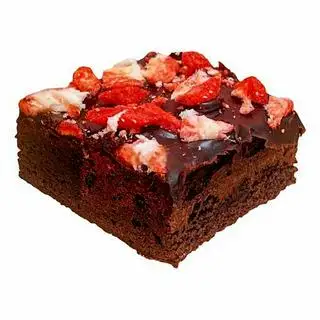 Dried strawberry brownies - 45.000 ₫ tại The Brownies - Trà & Cafe - Đường Số 2