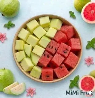 Hình ảnh  Xoài tứ quý +Dưa hấu đỏ 