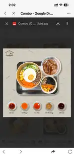 Hình ảnh COMBO ĐỦ NO THỊT BÒ