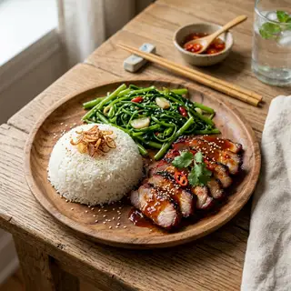 Hình ảnh Cơm Thịt Xíu