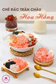 Hình ảnh Chè đác trân châu hoa hồng