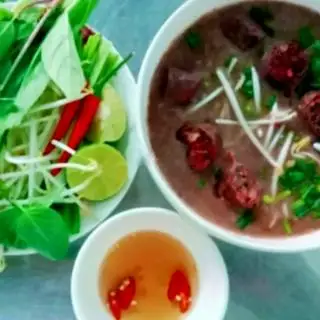 Cháo dồi - 60.000 ₫ tại  Cháo Lòng & Lòng Nhậu - Xóm Chiếu