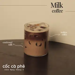 Cafe sữa - 35.000 ₫ tại Cốc Cà Phê - Matcha Latte - Cách Mạng Tháng 8