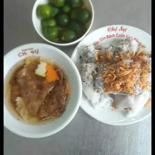 Hình ảnh Bánh cuốn chả nướng