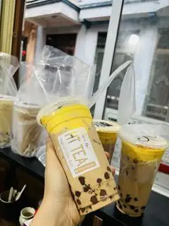 Hình ảnh Trà sữa kem trứng dừa nướng size M