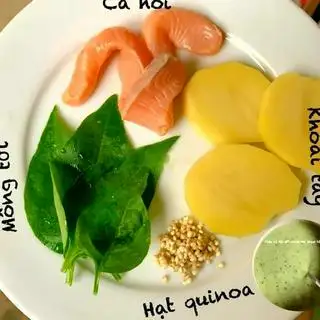 Hình ảnh Cháo cá hồi