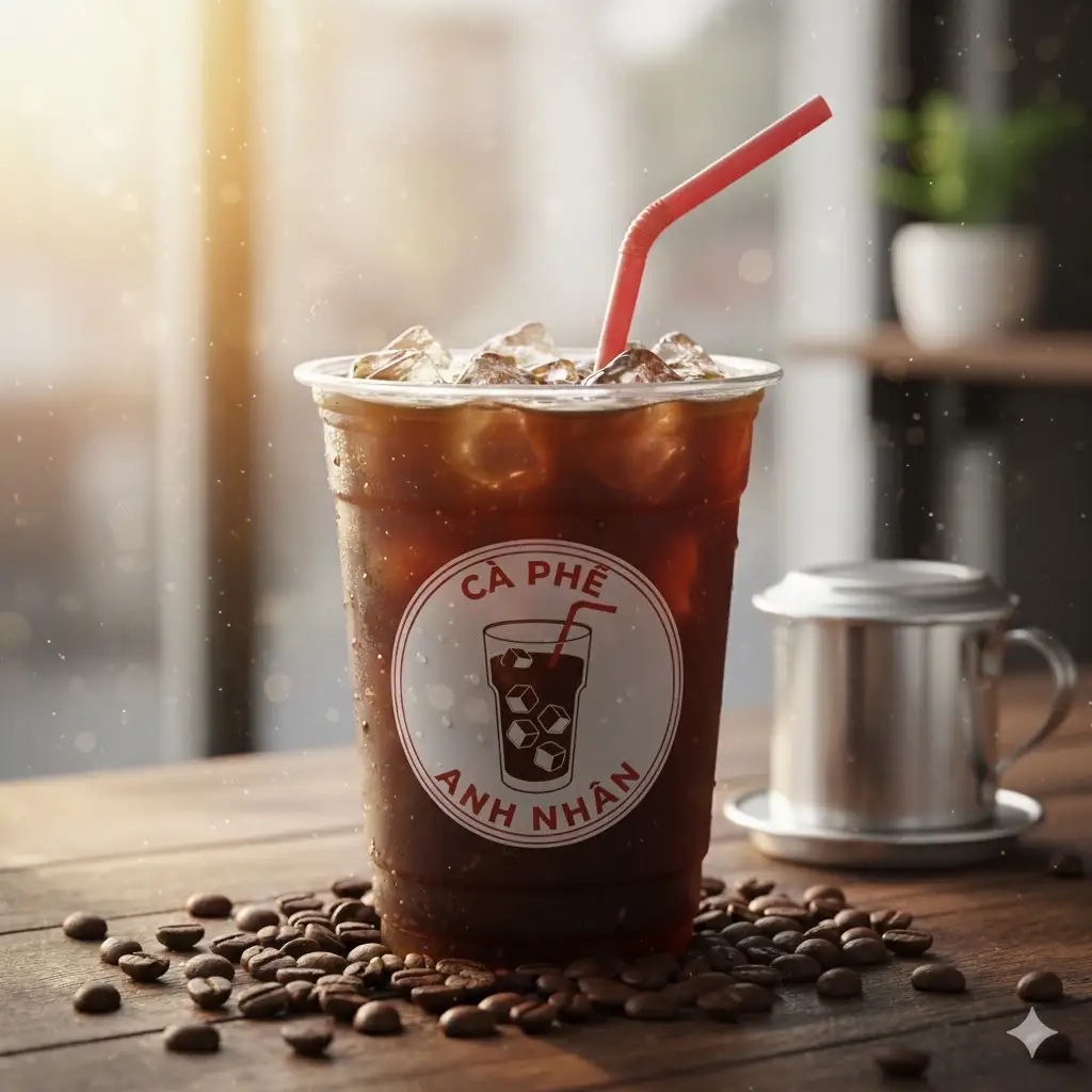Cà phê đá - 24.000 ₫ tại T'ny - Cà phê Take a way & Panna Cotta - Lê Văn Duyệt