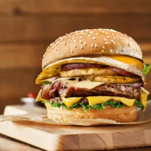 Aussie burger - 180.000 ₫ tại BCB BURGERS - Nội Khu Hưng Phước 1