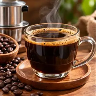 Hình ảnh cà phê đen nóng