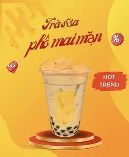 Trà Sữa Phô Mai Mặn (5 viên) - 32.124 ₫ tại Nhoy Tea - Trà Sữa & Bánh Tráng - Âu Cơ