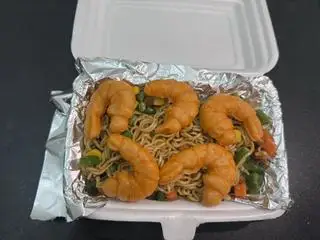 Hình ảnh Mì trộn tôm viên