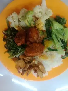 cơm rau sườn dừa  - 30.000 ₫ tại Quán Chay Như Ngọc - Nguyễn Thái Bình