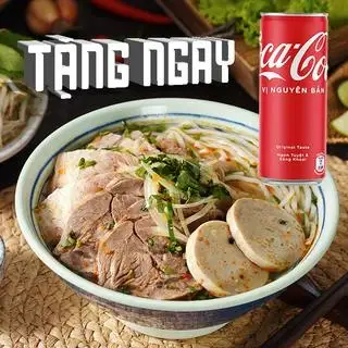 Bún Bò Huế + Tặng Coca - 113.400 ₫ tại Trống Cơm Chảo Cá - Cơm Việt & Chả Cá Lã Vọng - Cresent Mall