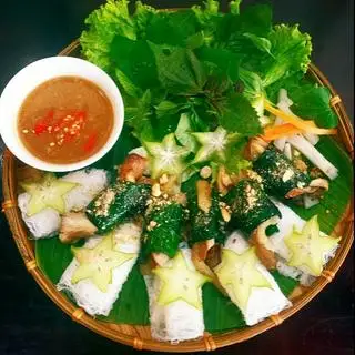 Bánh hỏi bò lá lốt chay - 55.000 ₫ tại Quán Chay Tuệ Tâm - Vườn Lài