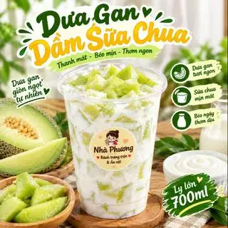 Hình ảnh Dưa gan dầm sữa chua vị thanh mát - ly 700ml