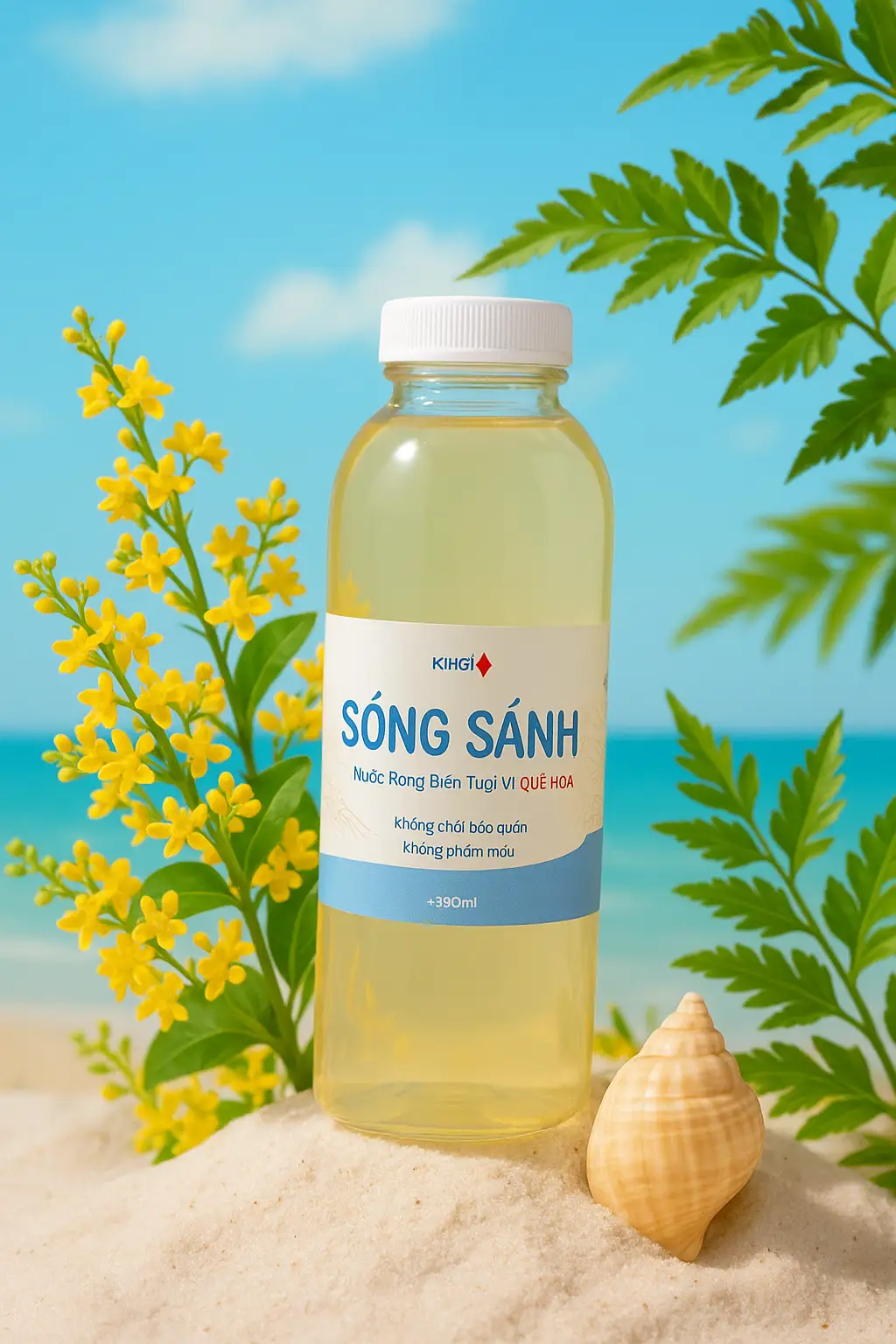 Sóng Sánh Quế Hoa - 32.000 ₫ tại Khơi - Thạch Xu Xoa Rong Biển Tươi - Ăn Vặt Healthy - Nguyễn Văn Đậu