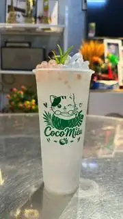 Hình ảnh Nước dừa dứa thạch nổ củ năng 