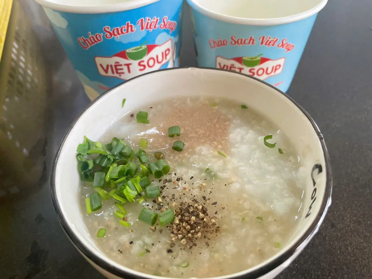 Cháo Thịt Bằm Hành Tiêu - 37.000 ₫ tại Cháo Dinh Dưỡng Vietsoup Lò Lu - Lã Xuân Oai