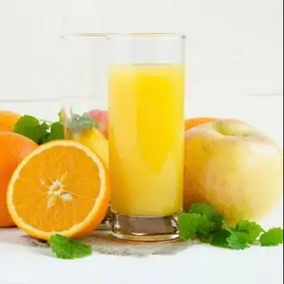 Nước ép cam mix táo - 26.000 ₫ tại GẤU - Cà Phê, Nước Ép & Sinh Tố - Bình Thới