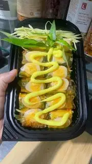 Hình ảnh Bánh tráng cuộn lòng đào 
