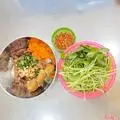 Hình ảnh Combo 1  Phần Bún thịt nướng đầy đủ - kèm nước sâm