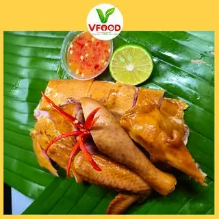 Hình ảnh Gà hun khói 1/2 con (ăn mát) – tặng sốt chấm