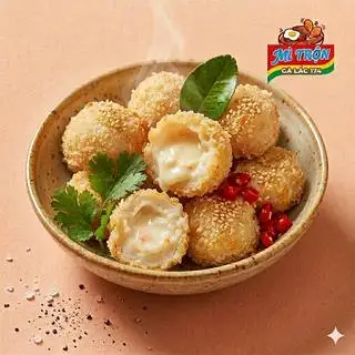 Viên hải sản sốt mayonasie  - 21.000 ₫ tại Mì Trộn Gà Lắc 174 - Trần Bình Trọng