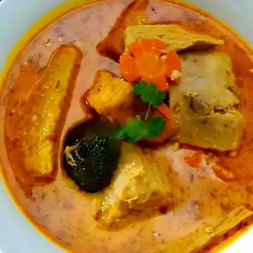 Bún cà ri chay - 52.000 ₫ tại Quán Chay Chị Củ - Trần Đình Xu 