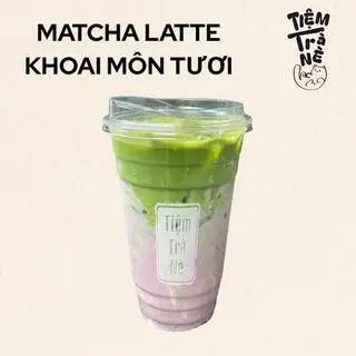 Hình ảnh Matcha Latte Khoai Môn Tươi Size L