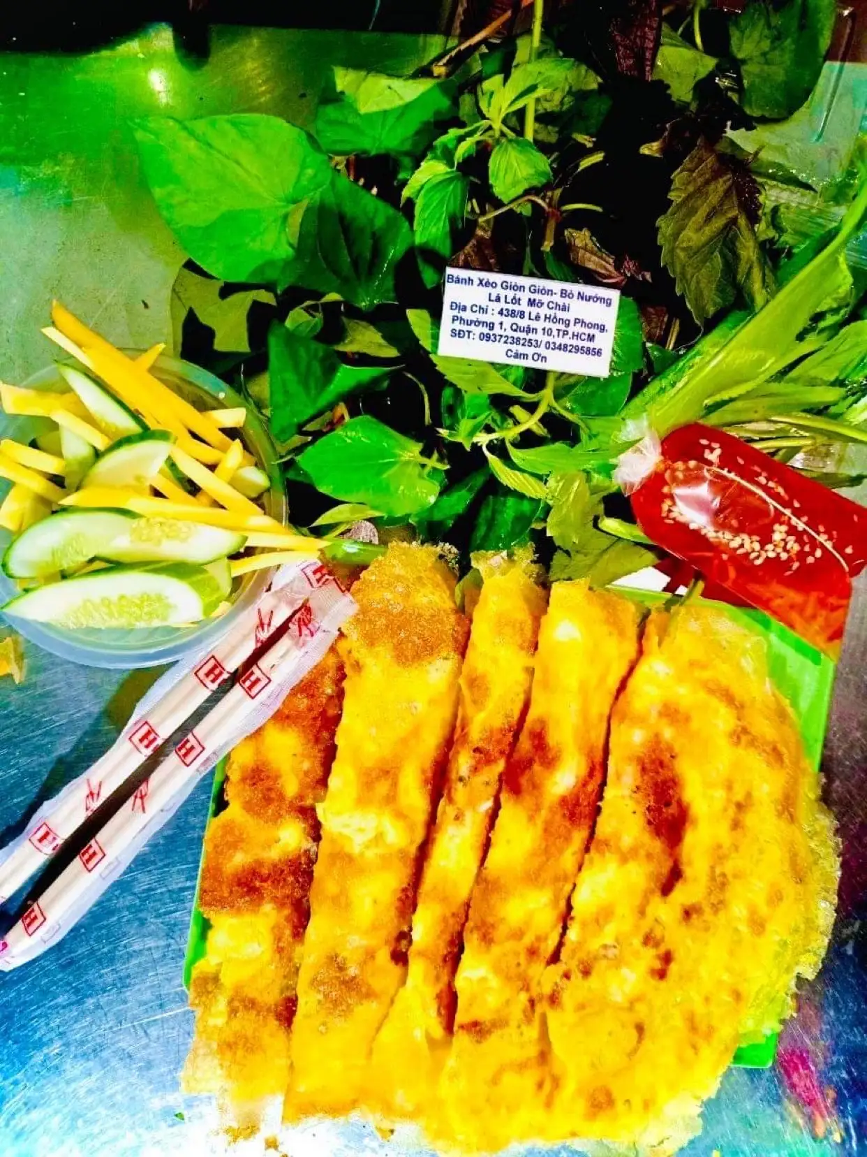 2 Cái Bánh Xèo Tôm + Thịt  - 97.000 ₫ tại Bánh Xèo Giòn Giòn - Bò Nướng Lá Lốt Mỡ Chài - Vĩnh Viễn