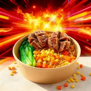 [PD] Mì Trộn Indomie Bò Viên Lớn - 54.000 ₫ tại Phá Đảo Mì Trộn - Mì Trộn Indomie - Lê Văn Sỹ