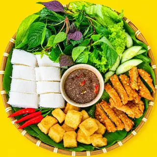 Hình ảnh Bún đậu chả cốm
