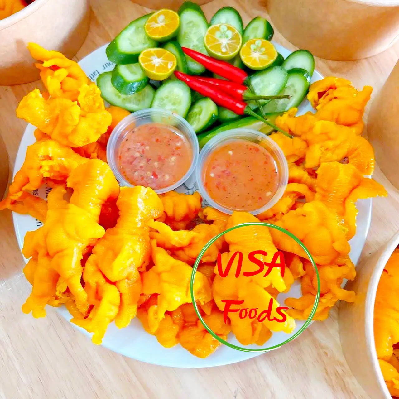 600g Chân Gà Rút Xương Ủ Muối - 179.000 ₫ tại Visa Foods - Gà Ủ Muối Hoa Tiêu & Chân Gà Ủ Muối - Chu Văn An