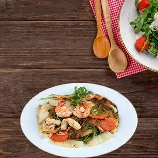 Miến xào hải sản - 65.000 ₫ tại Song Hảo - Cơm Chiên, Mì Trộn & Đồ Nướng - Ba Đình
