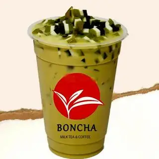Trà sữa matcha thạch trà xanh - 34.000 ₫ tại Trà Sữa Boncha - Phạm Ngũ Lão
