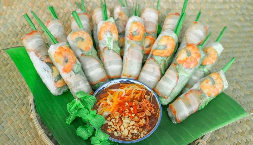 Hình ảnh Gỏi Cuốn Chấm Tương