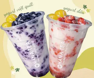 Hình ảnh Yogurt Dâu (L) + Yogurt Việt Quất (L)