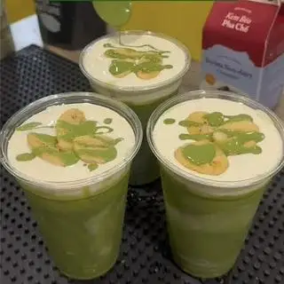Hình ảnh Sữa chua matcha socola giòn
