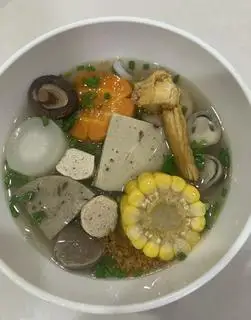 Bánh canh chay - 50.000 ₫ tại Chay Tâm An - Cơm Tấm Chay - Tân Hòa Đông