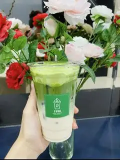 Hình ảnh Matcha latte kem dẻo 