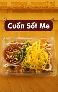 Hình ảnh Bánh Tráng Cuốn Sốt Me