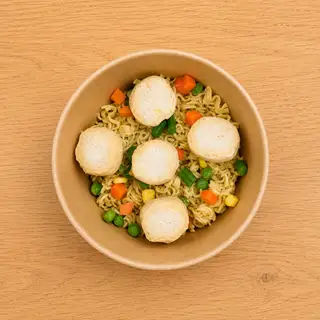 Hình ảnh Mì Indomie đậu hũ phô mai