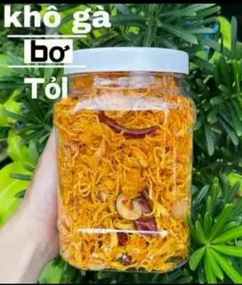 500GRAM KHÔ GÀ BƠ TỎI SIÊU NGON  - 145.000 ₫ tại Ăn Vặt FB Bảo Khang - Yersin