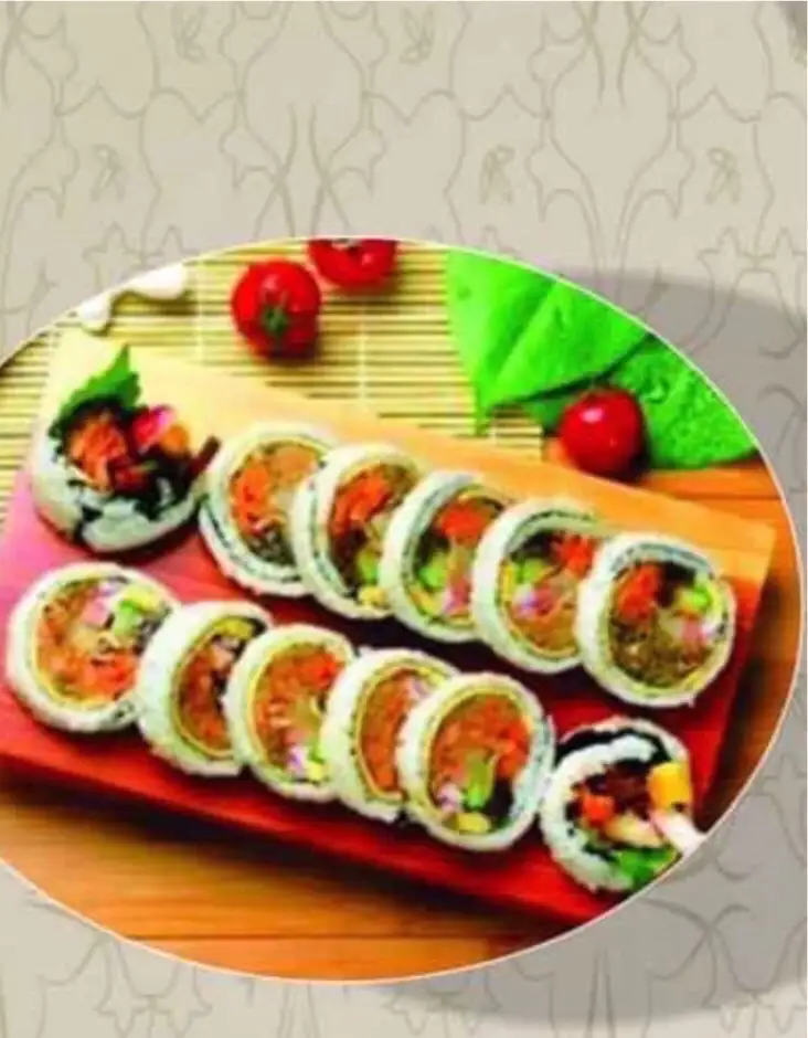 Hình ảnh Gimbap mực