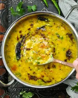 Hình ảnh Toor dal tadka/ Soup đậu xanh tách vỏ