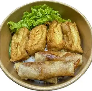 Bún đậu hủ + chả ram - 60.000 ₫ tại No Nê Quán - Bánh Canh Cốt Dừa & Bún Nước Tương - Phan Xích Long