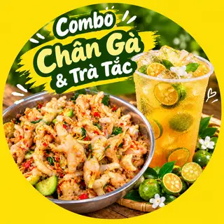 Hình ảnh Chân Gà Sốt Thái (10 Chân) + 1 Trà Tắc